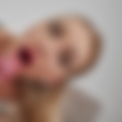anja poleski - Blonde with white nails do blowjobs and get sperm on face